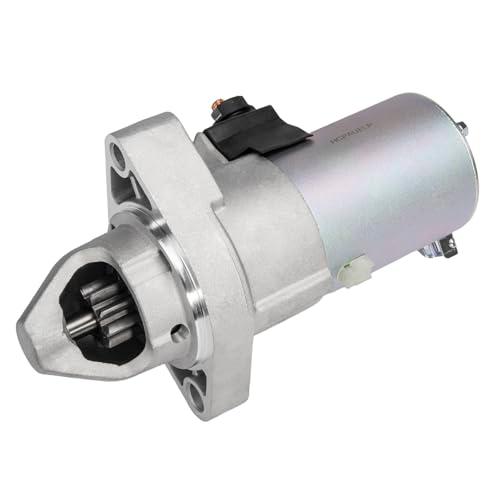 HCPAUELP Starter Motor 17844N, Compatible with Honda Accord 2003-2007, CR-V 2002-2006, Replaces 31200-PPA-505, SM61206, Direct Fit High, Torque Replacement, 1.6KW 9T CW 12V