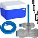 Shoulder Ice Machine Rotator Cuff Cold Therapy, Ice Machine for Shoulder After Surgery Post-Surgery Care, Timer, Compression Pad 9-Quart