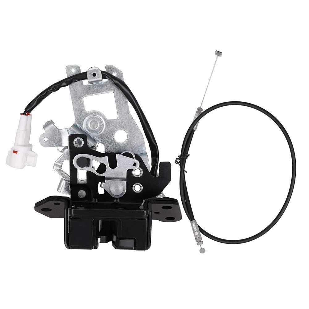 Liftgate Lock Actuator Trunk Latch for 2001-2007 Toyota Sequoia 4.7L Tailgate Hatch Latch Lock Replace 931-861, 64680-0C010, 69301-0C010 Rear Back Door Lock Actuator Assembly with Cable