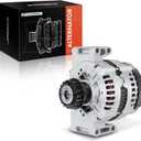 A-Premium Alternator Compatible with Volvo XC60 2010/2013-2014, XC90 2007-2014, S60 2011-2013, XC70 2008-2010/2013-2015, S80 2007-2015, V70 & Land Rover LR2, 12V 150A 18-Groove Decoupler Pulley CCW