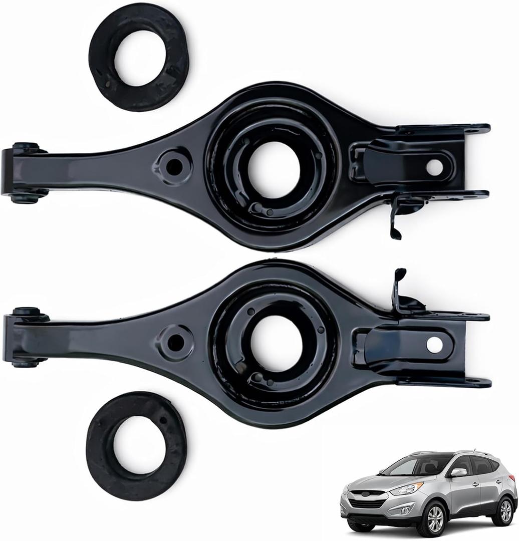 Rear Lower Control Arm Set Compatible with Hyundai Tucson 4WD 2010 2012 2013 2014 2015, Kia Sportage 4WD 2011-2016, Left & Right Kit with Bushing (2PCS)