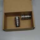 2pcs PL259 Coax Connector UHF Male to Male Coaxial Connector Low Loss Coax Adapter for Antennas, Wireless LAN Devices, Coaxial Cable, WiFi, Ham or Handheld Radios, Scanner