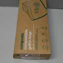 Compostic Home Compostable Resealable Gallon Bags, Microwave & Freezer Safe, Organic Food Storage Container, 90 Count + 10 Bonus Bags