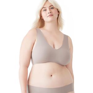 True & Co Women's True Body Lift V Neck Bra ((Large) 36-38A/D, Mink)