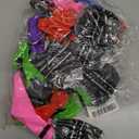 KIMOBER 12PCS Inflatable Microphones, Colorful Blow up Microphones Stage Act Mic Props for Pretend Play Party Favors Supplies