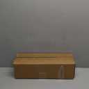 CCINEE 3Ft Artificial Christmas Tree, White Mini Tabletop Hinged Christmas Tree with Metal Stand 130 Branch Tips for Xmas Party Supplies Home Indoor Decoration