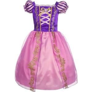 Acecharming Rapunzel Princess Dress for Girls Tangled Costume Fancy Dress Up for Birthday Cosplay Party Gifts Size 100