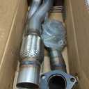 Direct Fit Exhaust Y Pipe Compatible with 2004-2008 Acura TL 3.2L and 2003-2007 Honda Accord 3.0L V6, Flex Replacement