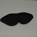 LitBear Sleep Mask for Side Sleeper Women Men, Eye Mask for Sleeping Light Blocking, 3D Contoured Cup Sleeping Mask, Soft Breathable Sleep Eye Mask with Adjustable Elastic Strap for Travel (1 Count (Pack of 1), Black)