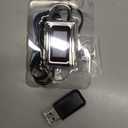 Mini Keychain Camera-1080P Mini Retro Digital Camera with 0.96" Screen 16GB Card,Portable Video Recorder with Filters for Kids, Teens, Beginners (Silver)