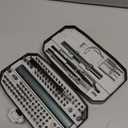 STREBITO Mini Electric Screwdriver, 155 in 1 Electric Precision Screwdriver Set with 140 S2 Magnetic Bits, Max 5 N.m, 650mAh Battery, Small Power Screwdriver Electronic Repair Tool Kit for Computer RC (Grey)