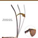 JM Bifocal Reading Glasses For Women Men, Classic Square Reading Sunglasses UV Protection (3 Packs Mix Color)