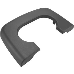Center Console Cup Holder Armrest Pad Replacement Compatible with Ford F150 1997-2003 Black (Hard Plastic NOT Padded)