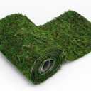 Moss Table Runner, Moss Roll Carpet Dried Moss Sheet Roll for Moss Wall for Wedding Party Garden Garden Decoration (70'' x 15'')