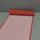 Waterproof Wipeable Table Runner, Farmhouse Dresser Runner, Rustic for Kitchen, Bedroom, Living Room, Indoor and Outdoor (60'', Red) (60''(Fits Length 37''-44'' Table))