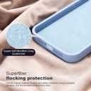 SKYLMW for iPhone 15 Pro Max Case with Magnetic Invisible Stand Compatible with MagSafe Military Drop Tested Shockproof Liquid Silicone iPhone 15 Pro Max Phone Cases for Women Men 6.7'' 2023, Blue