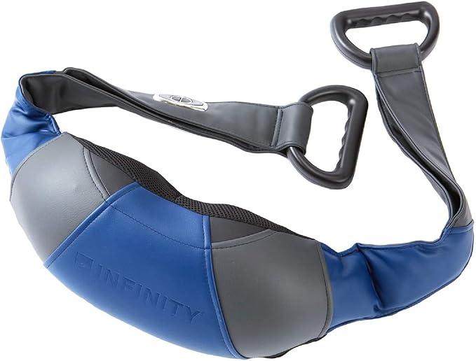 Cordless Rechargeable Shiatsu Neck, Shoulders, and Body Massager with Heat, 4 Programs, Speed Control, Soothe Stiff Muscles and Support Wellness