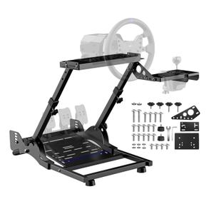 PXN A10 Racing Wheel Stand Shifter Mount Gaming Wheel Stand fit for V10 V99 V12 Lite VD4 VD6 T300RS T300 TGT TSPC T500 G27 G920 G923 R5 R9 R16 R21 CSL DD1 DD2 NOT Included Steering Wheel, Pedal & Handbrake