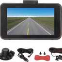 Dual Dash Cam, 4K 1080P, 3 Inch Screen, 170 Degree Wide Angle, Auto OnOff, Motion Detection, Dash Cam