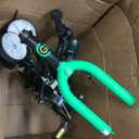 Glerc Fantacy Kids Bike, 12-20 Inch Children Bicycle for 2-13 Years Old Boys Girls, Kids Bicycle with Water Bottle Holder & Headlight & Training Wheels, Multiple Colors (Black)