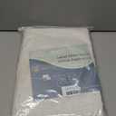 Cream Natural Linen Curtains 36 inch Length 2 Panels Set Boho Farmhouse Living Room Drapes Light Filtering Rod Pocket Back Tab Privacy Semi Sheer Curtains 36 inches Long Ivory Colored