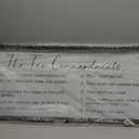 YWMZYKJGS The 10 Commandments Bible Verse Wall Art Decor 40"×15" Christian Ten commandments God Jesus Prayer Religious Saying Sign Rustic Inspirational Catholic Scripture Wood Framed Hanging (Black)