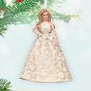2 x Hallmark Keepsake Christmas Ornament, Holiday Barbie, Gifts for Barbie Fans