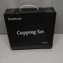 Cupping Kit, Cupping Therapy Sets Massage Back, Pain Relief, Physical Therapy, Chinese Muscle Cupping Tool with Pump & Vacuum Silicone Cups for Cellulite Reduction at Home (18 Cups+12 Magnets+1 Extension Tube+1 Hand Pump)