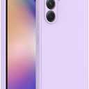 Pack of 2 WOGROO for Samsung Galaxy A34 Case Purple, Scratch Resistant with Soft Touch, Slim Thin Phone Cover for Samsung Galaxy A34 Purple