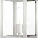 Livex Lighting 1 Light Brushed Nickel Outdoor Post Top Lantern