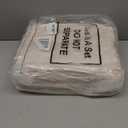 Tinideya 6 Pack Sherpa Fleece Throw Blankets Bulk 50"x 60" Soft Plush Wedding Throw Blankets for Couch Sofa Spa Sleepover Party Favor Supplies Travel Guest Room Home Decor (Ivory)