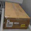 ALINE FURNITURE Dog Feeding Station with Storage Cabinet and 2 Elevated Dog Bowls, Hidden Pet Feeder Station Wood, Dog & Cat Storage Organizer, Black