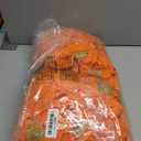 Hahafelt 100 Pcs Spandex Chair Sashes Bows with Rhinestone Ring Buckle Slider Elastic Universal Bowknot Chair Cover Bands Ties for Wedding Banquet Ceremony Event Party Decoration(Orange)