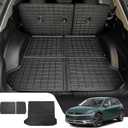 Cargo Mat Compatible with 2022-2025 Hyundai Ioniq 5 Trunk Mat Cargo Liner All Weather Back Seat Cover Protector 2024 Ioniq5 Accessories
