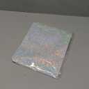 Luxury Glitter Mouse Pad  Silver Diamond Sparkle, Non-Slip Bling Desk Mat for Laptop & Gaming, 9.5x7.9in