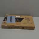 Rfiver Universal Swivel Tabletop TV Stand for Flat Screens 23 24 26 32 39 40 42 43 Inch, Heavy Duty Center Pedestal Stand Replacement with Black Tempered Glass Base and Height Adjustable Mount