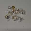 8 Sets Scarf Ring Elegant Horsebit Buckles Metal Clips for Women Scarves Pin Tshirt Ties Clip Perfect for Silk Scarves, Shawls, and Fashion Accessories