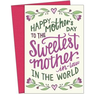 Mothers Day Card for Mother in Law, Mother's Day Card First Mothers Day Card