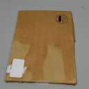 Leather Folio Cover Compatible with Rocketbook Executive Size 6 x 8.8, Handmade Rustic Leather Journal Cover for A5 Notebooks - Coffee