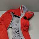 Lelepet Dog Coat Warm Dog Winter Coat Waterproof Dogs Jacket with Harness Built in Reflective Pet Fleece Vest Zip-Up Cold Weather Coats for Extra Large Dogs Turtleneck & Windproof Coats Great Dane 3XL (Red)