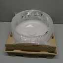 Niteangel Super-Silent Hamster Exercise Wheels: - Quiet Spinner Hamster Running Wheels with Adjustable Stand for Hamsters Gerbils Mice Or Other Small Animals (L, White)