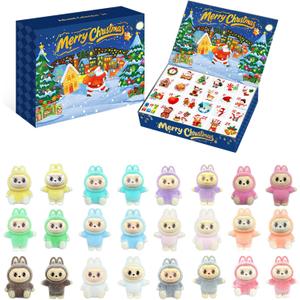 Advent Calendar 2025 for Kids,24-Day Christmas Countdown Calendar with, Collectible Surprises,Christmas Party Favors, Festive Gift Pack for Boys & Girls