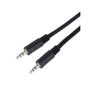 Jack Cable 3 m 3.5 mm Stereo Jack Plug to Plug Aux Headset Audio Connection Cable for TV Mobile Phones MP3 HiFi Shielded Black