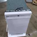 Honeywell 18 Inch Dishwasher with 8 Place settings, 6 Washing Programs, Stainless Steel Tub, UL/Energy Star- White