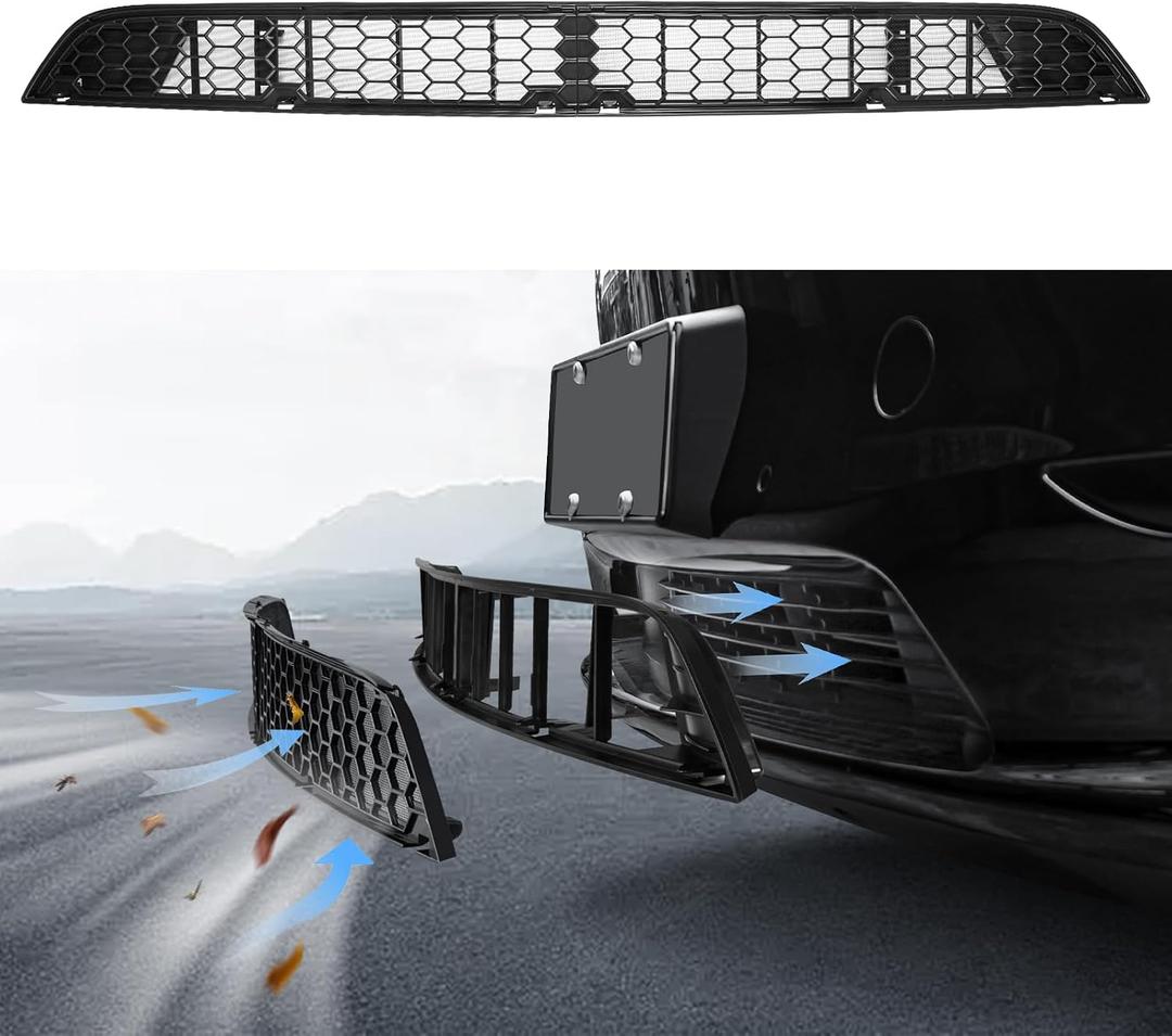 Grille Mesh Inserts for Tesla Model Y 2021-2025 Front Air Inlet Vent Grille Cover Replacement for Tesla Model Y Accessories (Detachable Version 3.0)