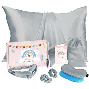 Teacher Gifts for Women, Teacher Appreciation Gifts, Teacher Birthday,Back to School Present for New Teacher,End of Year Thank You Present Ideas for Retirement Teacher,Satin Pillowcase Set