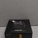 ManbaOne Interactive Screen Wireless Gaming Controller for PC/Switch/Switch 2/iOS/Android,Hall Effect Stick & Trigger,RGB Lighting,Remappable Buttons,1800mAh with Charging Dock (Black)