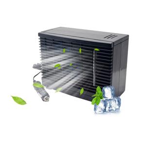 12V Car Air Condition Portable Dashboard AC Car Cooling Fan Blow Cold Air with Cigarette Lighter Plug in Universal Fit for Vehicles Truck RV SUV Boat Golf