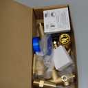 1"x 11"Well Pressure Tank Tee Kit with 40-60Psi Pressure Switch, Ball Valve, Pressure Gauge, Relief Valve, Drain Valve, Check Valve, Male Adapter, Well Tank Tee Kit for Tank with Diameters Up to 16"