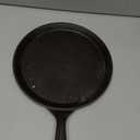 Uno Casa Cast Iron Tortilla Press 8 Inch with Cast Iron Comal Pan - Bundle of Cast Iron Tortilla Skillet for Roti, Tawa, Dosa, and Pataconera - Pre-Seasoned Heavy Duty Cookware for Authentic Cooking